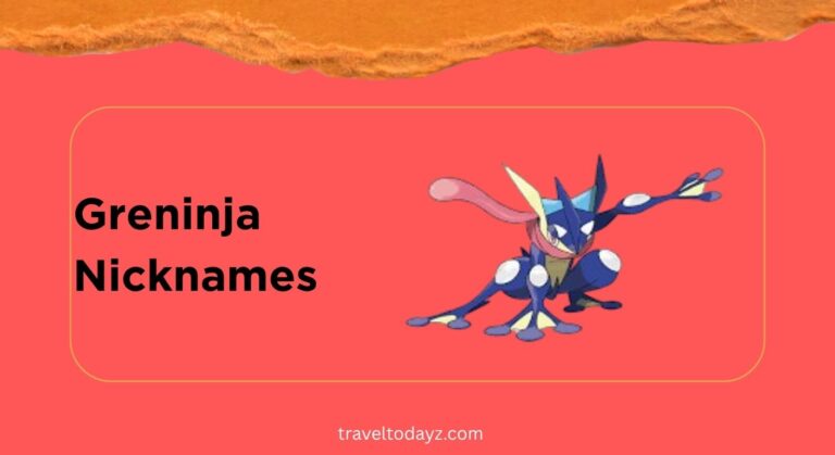 Greninja Nicknames