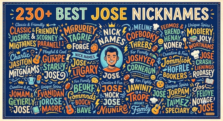 230+ Best Jose Nicknames: Funny, Cute, Cool & Creative Ideas