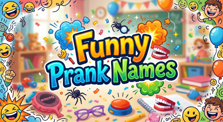 250+ Funny Prank Names to Make Everyone Laugh