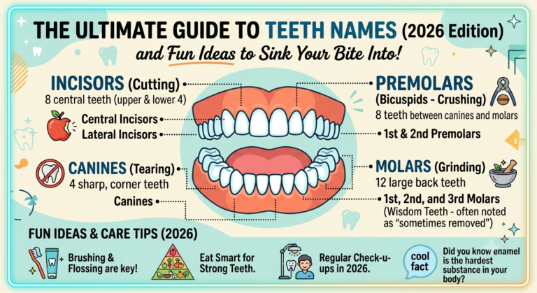 Teeth Names