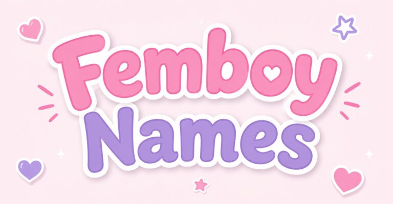 500+ Best Femboy Names: Cute, Aesthetic, Cool, Unique & Gender-Neutral Ideas